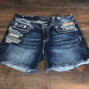 Miss me cut off shorts!